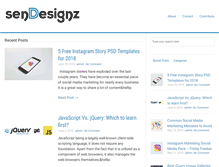 Tablet Screenshot of mail.sendesignz.com